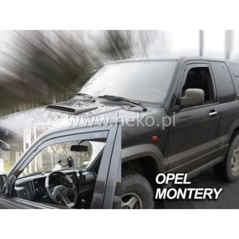 Ανεμοθραύστες για Opel Monterey (1999-2000) 3/5 πορτο Ανεμοθραύστες για Opel Monterey (1999-2000) 3/5 πορτο