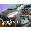 Ανεμοθραύστες για Peugeot 3008 (2009-2016) 4 τμχ. εμπρός και πίσω Ανεμοθραύστες για Peugeot 3008 (2009-2016) 4 τμχ. εμπρός και πίσω