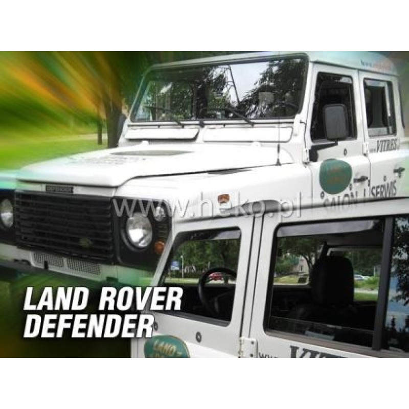 Ανεμοθραύστες για Land Rover Defender (1989+) 4 πορτο - 4 τμχ εμπρός και πίσω Ανεμοθραύστες για Land Rover Defender (1989+) 4 πορτο - 4 τμχ εμπρός και πίσω