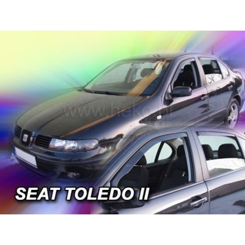 Ανεμοθραύστες για Seat Toledo /Leon (1999-2006) sedan - 4 τμχ. εμπρός και πίσω Ανεμοθραύστες για Seat Toledo /Leon (1999-2006) sedan - 4 τμχ. εμπρός και πίσω