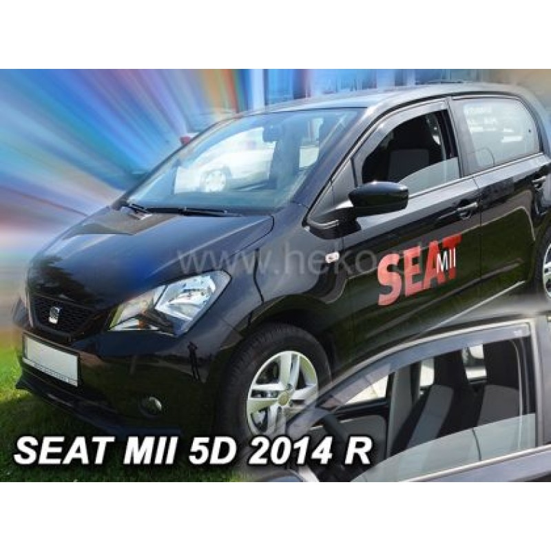 Ανεμοθραύστες για Seat MII / Skoda Citigo / Vw Up (2012+) 5 πορτο - 2 τμχ εμπρός Ανεμοθραύστες για Seat MII / Skoda Citigo / Vw Up (2012+) 5 πορτο - 2 τμχ εμπρός