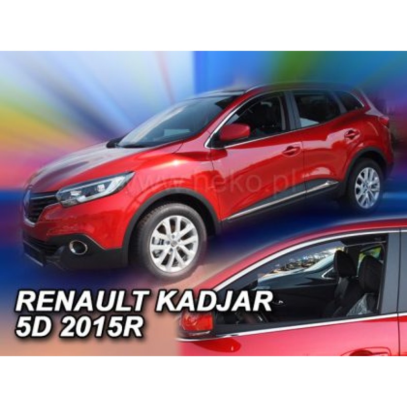 Ανεμοθραύστες για Renault Kadjar (2015+) - 2 τμχ εμπρός Ανεμοθραύστες για Renault Kadjar (2015+) - 2 τμχ εμπρός