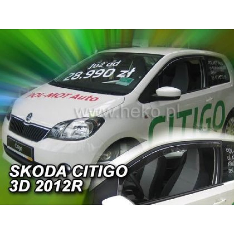 Ανεμοθραύστες για Skoda Citigo / Vw Up (2012+) 3 πορτο Ανεμοθραύστες για Skoda Citigo / Vw Up (2012+) 3 πορτο