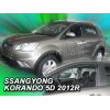 Ανεμοθραύστες για Ssangyong Rodius (2005+) - 2 τμχ εμπρός Ανεμοθραύστες για Ssangyong Rodius (2005+) - 2 τμχ εμπρός