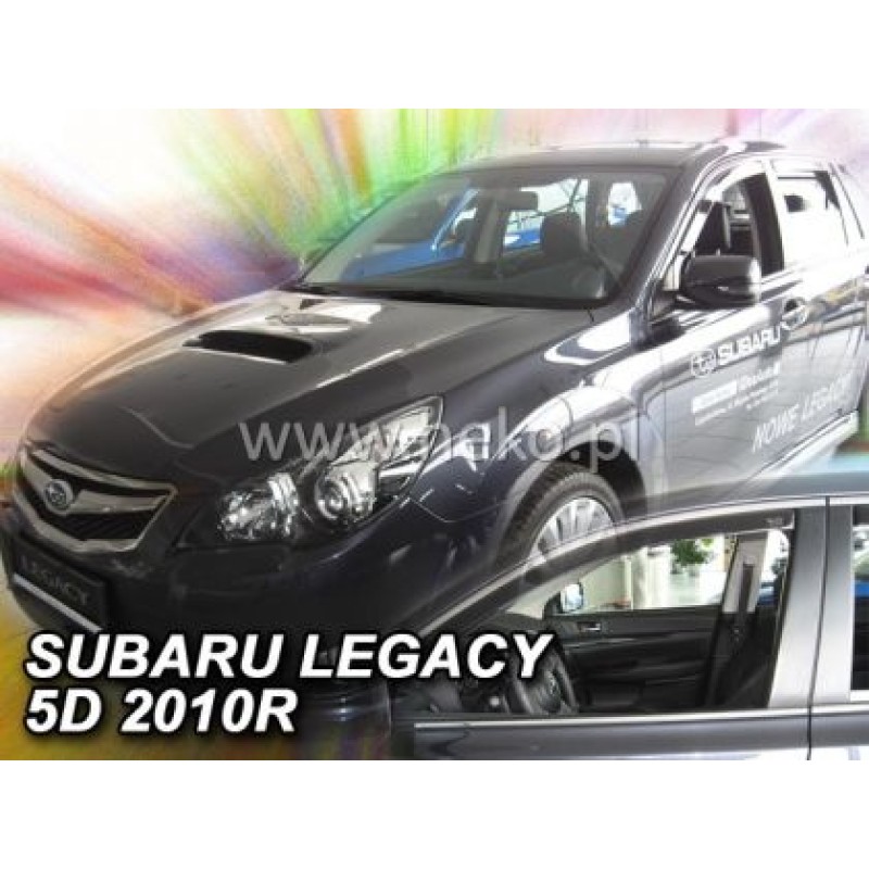 Ανεμοθραύστες για Subaru Legacy (2009-2014) sedan , combi - 2 τμχ εμπρός