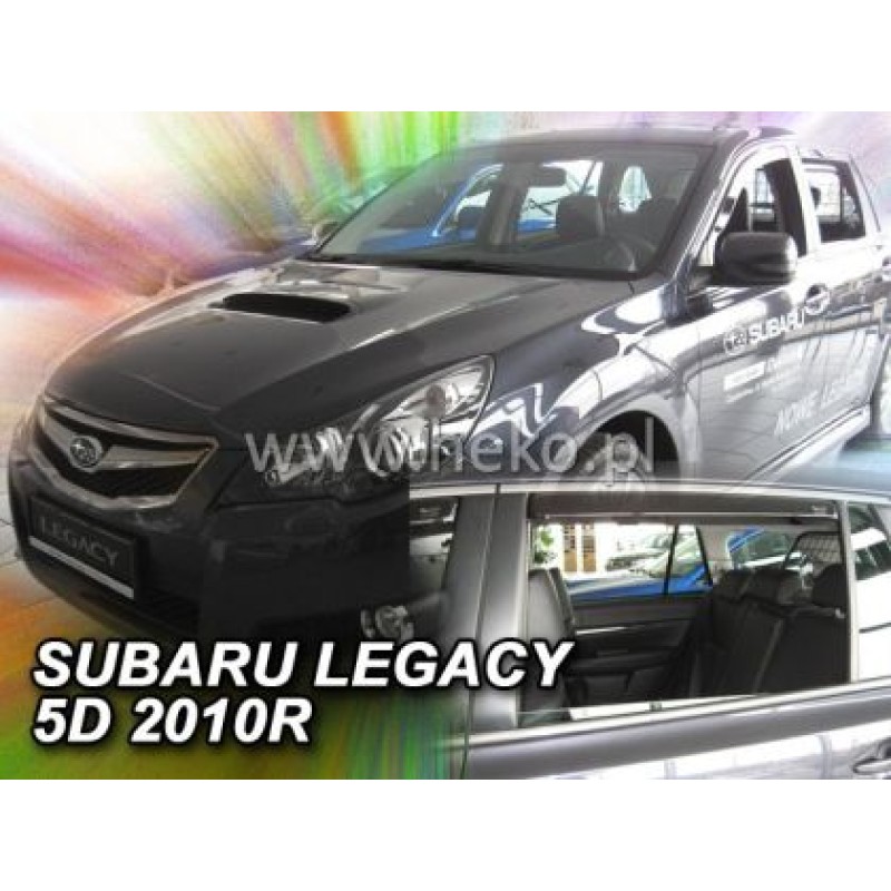 Ανεμοθραύστες για Subaru Legacy (2009-2014) combi - 4 τμχ εμπρός και πίσω
