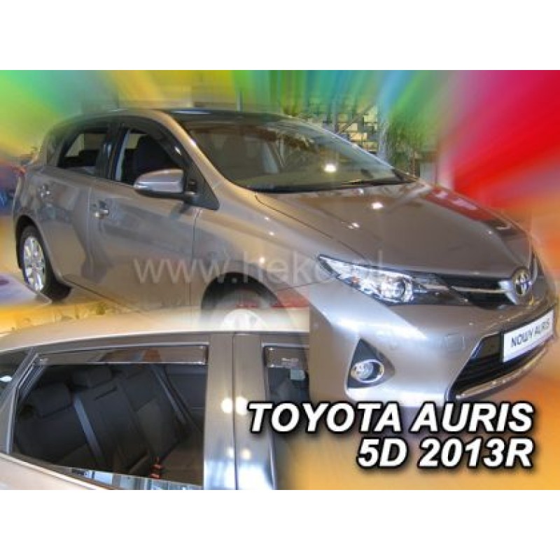 Ανεμοθραύστες για Toyota Auris 1 / Corolla (2007-2012) 5 πορτο - 4 τμχ εμπρός και πίσω Ανεμοθραύστες για Toyota Auris 1 / Corolla (2007-2012) 5 πορτο - 4 τμχ εμπρός και πίσω