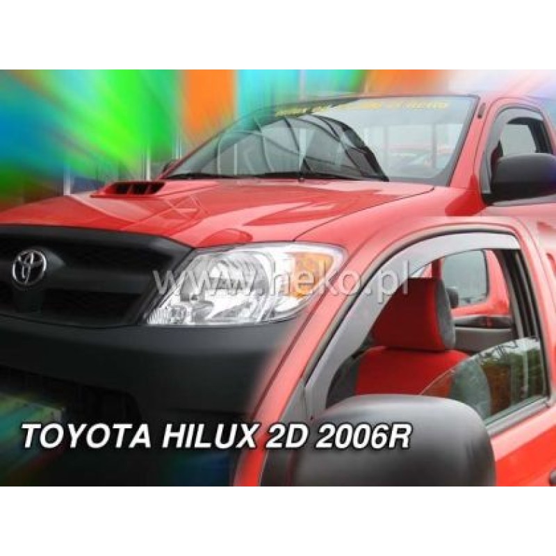 Ανεμοθραύστες για Toyota Hilux (2006-2015) 2 πορτο / μιάμιση /μονοκάμπινο Ανεμοθραύστες για Toyota Hilux (2006-2015) 2 πορτο / μιάμιση /μονοκάμπινο