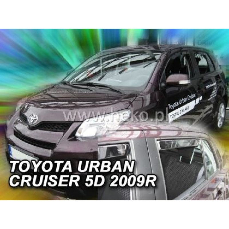 Ανεμοθραύστες για Toyota Urban Cruiser (2009+) - 4 τμχ εμπρός και πίσω Ανεμοθραύστες για Toyota Urban Cruiser (2009+) - 4 τμχ εμπρός και πίσω