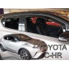 Ανεμοθραύστες για Toyota C-HR (2016+) - 4 τμχ εμπρός και πίσω
