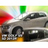 Ανεμοθραύστες για Vw Golf 7 (2012+) 5 πορτο - 4 τμχ εμπρός και πίσω