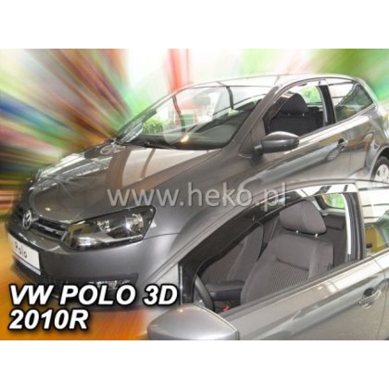 Ανεμοθραύστες για Vw Polo (2009-2017) 3 πορτο Ανεμοθραύστες για Vw Polo (2009-2017) 3 πορτο