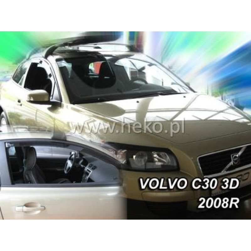 Ανεμοθραύστες για Volvo C30 (2007+) 3 πορτο Ανεμοθραύστες για Volvo C30 (2007+) 3 πορτο