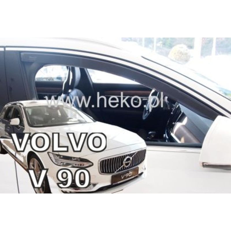 Ανεμοθραύστες για Volvo S90 / V90 (2016+) 5 πορτο, sedan - 2 τμχ εμπρός Ανεμοθραύστες για Volvo S90 / V90 (2016+) 5 πορτο, sedan - 2 τμχ εμπρός