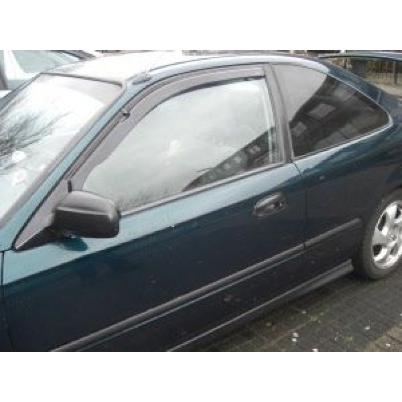 Ανεμοθραύστες για Honda Civic (1995-2000) 3 πορτο / USA - UK coupe Ανεμοθραύστες για Honda Civic (1995-2000) 3 πορτο / USA - UK coupe
