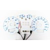 Φωτιζόμενο καντράν Vw Golf 4 / Bora - 220 km/h / 7000 στρ. μπλε Φωτιζόμενο καντράν Vw Golf 4 / Bora - 220 km/h / 7000 στρ. μπλε