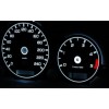 Φωτιζόμενα όργανα για Mercedes ML W163 (1998-2003) - λευκό Φωτιζόμενα όργανα για Mercedes ML W163 (1998-2003) - λευκό