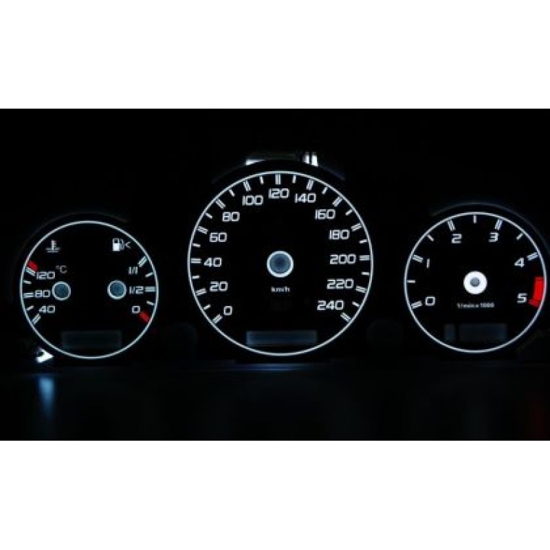 Φωτιζόμενα όργανα για Mercedes ML W163 (1998-2003) - λευκό Φωτιζόμενα όργανα για Mercedes ML W163 (1998-2003) - λευκό