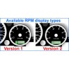 Φωτιζόμενα όργανα για Mercedes ML W163 (1998-2003) - λευκό Φωτιζόμενα όργανα για Mercedes ML W163 (1998-2003) - λευκό