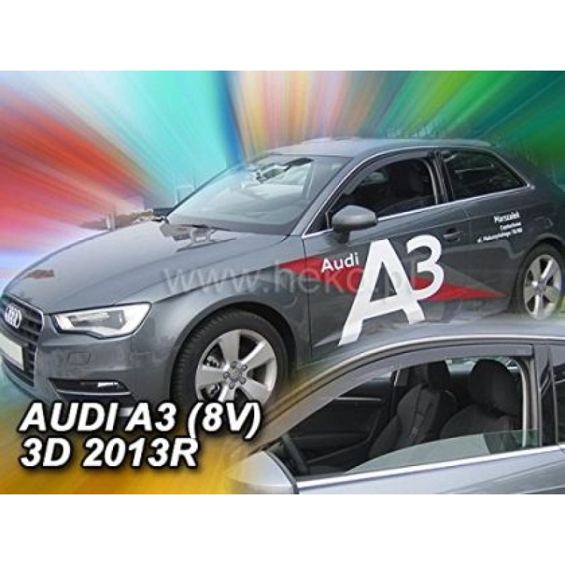 Ανεμοθραύστες για AUDI A3 (2013-2020) - 3 πορτο Ανεμοθραύστες για AUDI A3 (2013-2020) - 3 πορτο