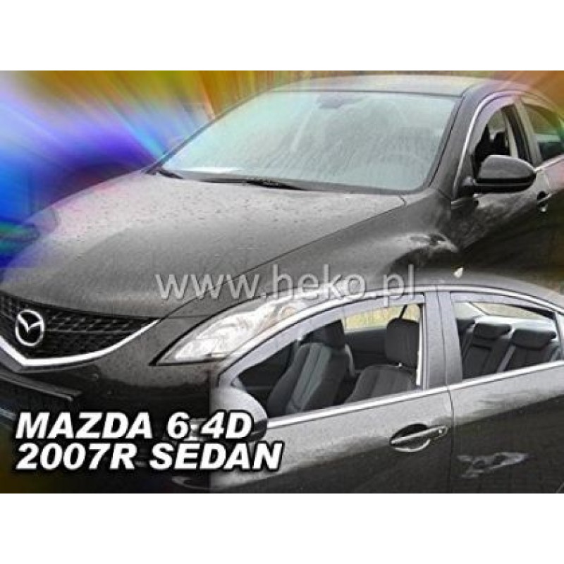 Ανεμοθραύστες για Mazda 6 (2007-2013) 5 πορτο , sedan - 2 τμχ. εμπρός Ανεμοθραύστες για Mazda 6 (2007-2013) 5 πορτο , sedan - 2 τμχ. εμπρός