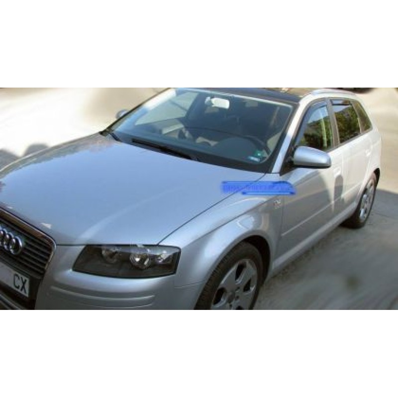 Ανεμοθραύστες για Audi A3 Sportback (2004-2012) 5 πορτο - 4 τμχ. εμπρός και πίσω Ανεμοθραύστες για Audi A3 Sportback (2004-2012) 5 πορτο - 4 τμχ. εμπρός και πίσω