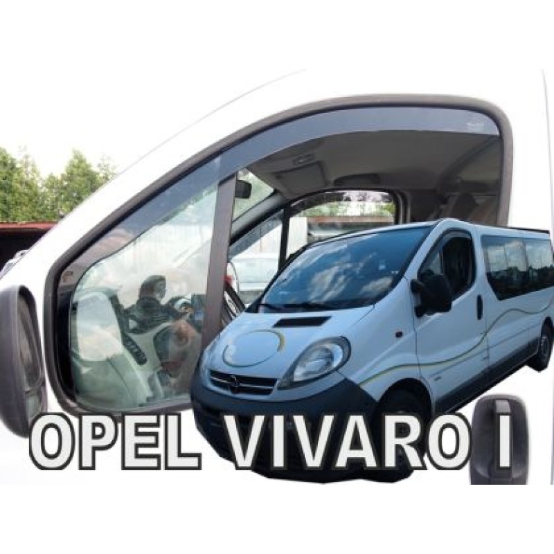 Ανεμοθραύστες για Opel Vivaro / Renault Trafic / Nissan Primastar (2001-2014) (συν φινιστρίνι) Ανεμοθραύστες για Opel Vivaro / Renault Trafic / Nissan Primastar (2001-2014) (συν φινιστρίνι)