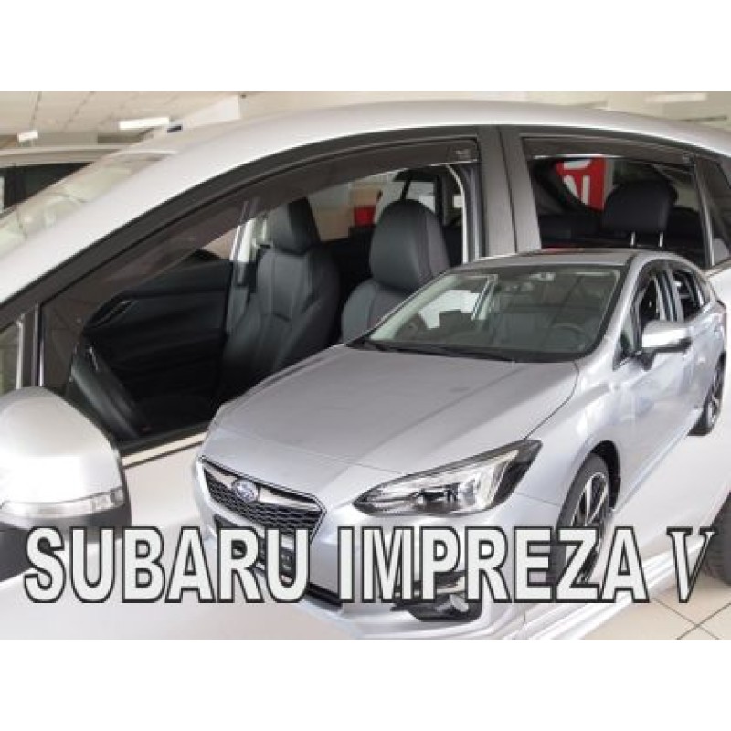 Ανεμοθραύστες για Subaru Impreza (2017+) 5 πορτο - 4 τμχ εμπρός και πίσω Ανεμοθραύστες για Subaru Impreza (2017+) 5 πορτο - 4 τμχ εμπρός και πίσω