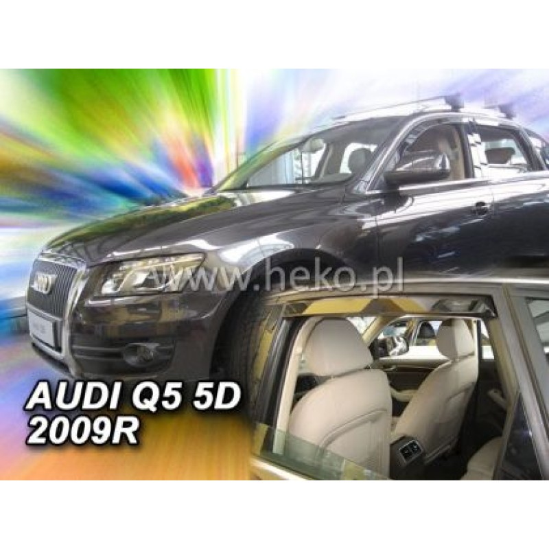 Ανεμοθραύστες για Audi Q5 (2009-2016) - 4 τμχ. εμπρός και πίσω Ανεμοθραύστες για Audi Q5 (2009-2016) - 4 τμχ. εμπρός και πίσω