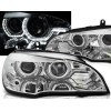 Φανάρια εμπρός angel eyes για BMW X5 (2007-2010) - 3D Design , με λάμπες (Η1) - σετ 2τμχ. Φανάρια εμπρός angel eyes για BMW X5 (2007-2010) - 3D Design , με λάμπες (Η1) - σετ 2τμχ.