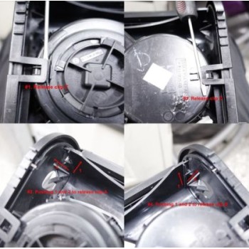 Καπάκι για κεντρική κονσόλα για BMW X5 E70, X6 E71 (2007+)