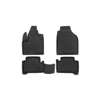3D Λαστιχένια πατάκια για Ford Tourneo Connect (2002+) - 4τμχ. 3D Λαστιχένια πατάκια για Ford Tourneo Connect (2002+) - 4τμχ.