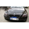 Μάσκα BMW E60 (2003-2010) - μαύρη κυρτή 2 τμχ.