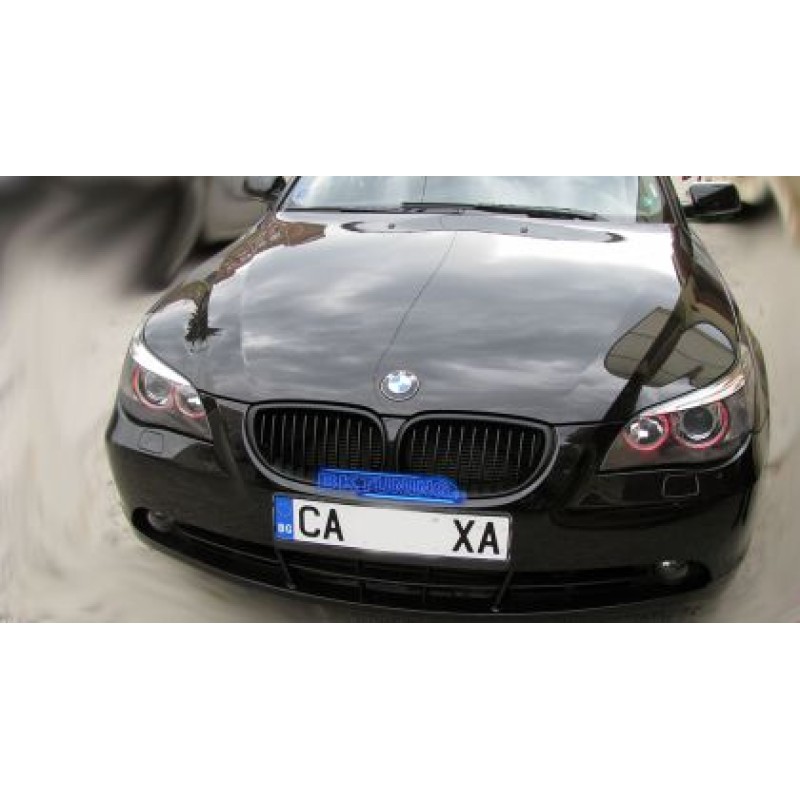 Μάσκα BMW E60 (2003-2010) - μαύρη κυρτή 2 τμχ.