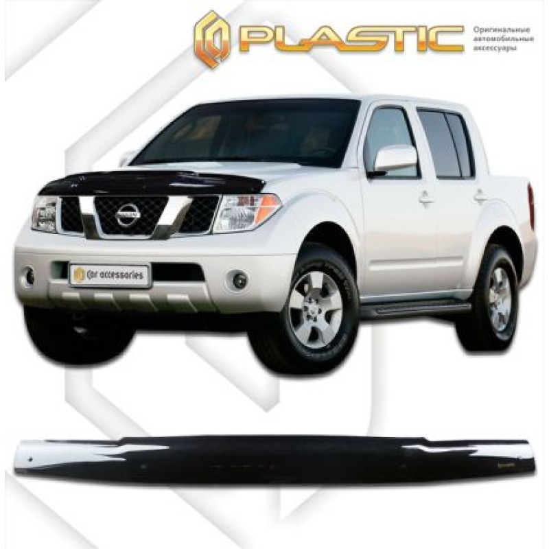 Ανεμοθραύστης καπό για Nissan Navara (2005-2010) - CA Plast Ανεμοθραύστης καπό για Nissan Navara (2005-2010) - CA Plast