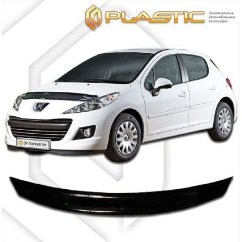 Ανεμοθραύστης καπό για Peugeot 207 (2009+) - CA Plast Ανεμοθραύστης καπό για Peugeot 207 (2009+) - CA Plast