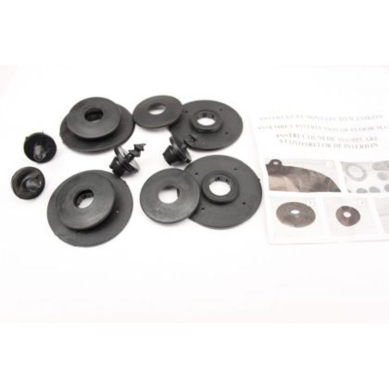 Λαστιχένια πατάκια ISUZU D-Max II (2011-2019) - front 2pcs. - τύπου σκαφάκι - 2τμχ., Rezaw Plast