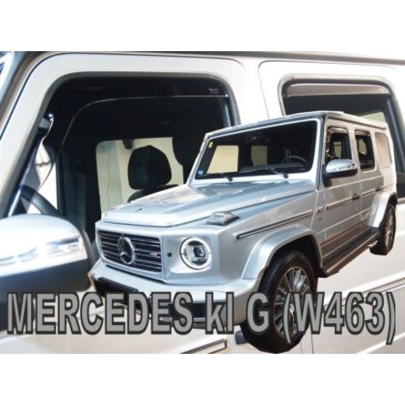 Ανεμοθραύστες MERCEDES G-CLASS (W463) 3/5D (2018+) - 4 τμχ. εμπρός και πίσω, Heko