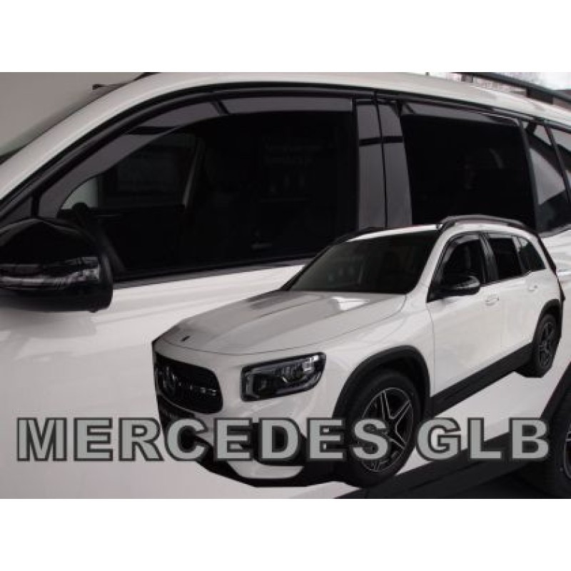 Ανεμοθραύστες για MERCEDES GLB (X247) (2019+) - 4 τμχ. εμπρός και πίσω Ανεμοθραύστες για MERCEDES GLB (X247) (2019+) - 4 τμχ. εμπρός και πίσω