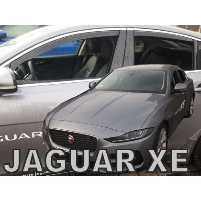 Ανεμοθραύστες Jaguar XE 4D (2015-2024) - 4 τμχ. εμπρός και πίσω, Heko