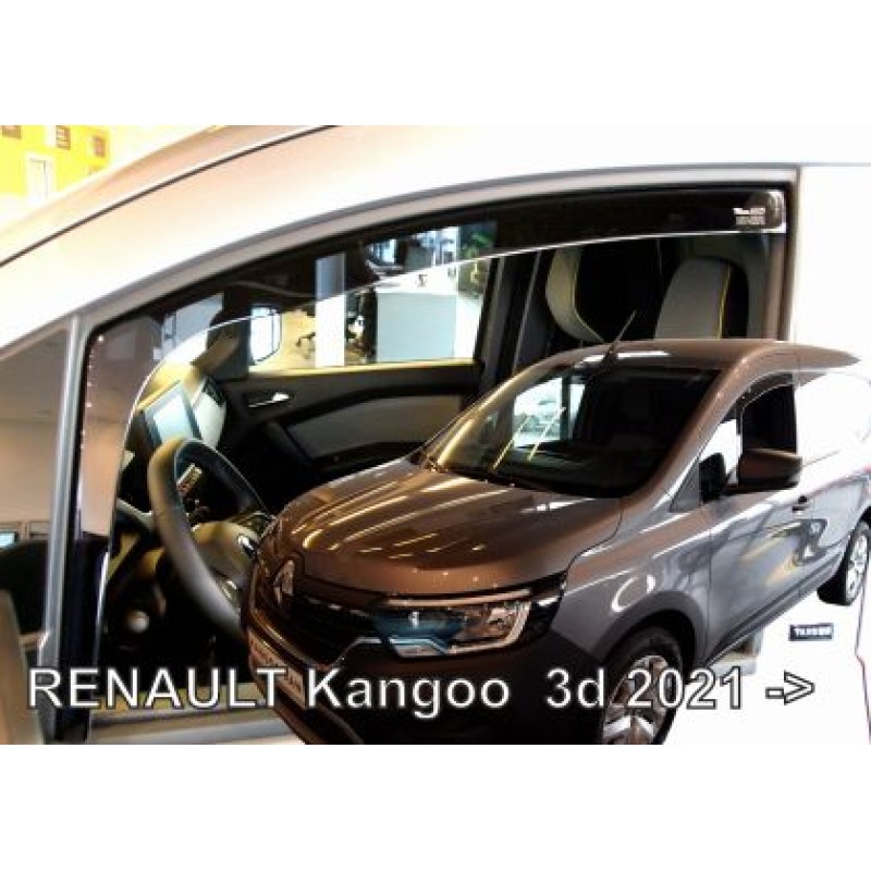 Ανεμοθραύστες για Renault Kangoo (2021+) - 3 πορτο - 2 τμχ. Ανεμοθραύστες για Renault Kangoo (2021+) - 3 πορτο - 2 τμχ.