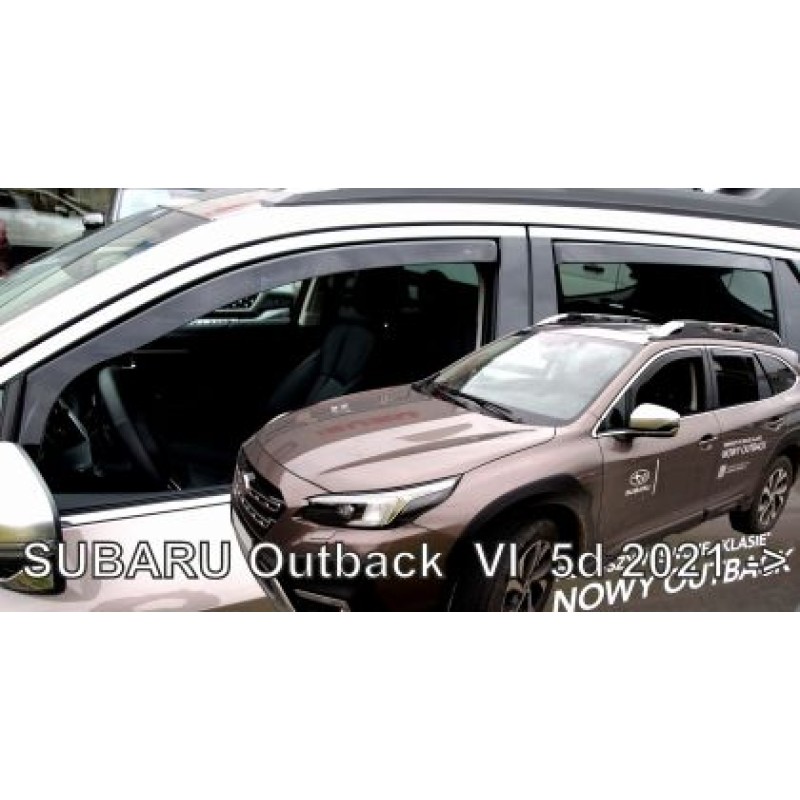 Ανεμοθραύστες Subaru Outback (2021+) 5 πορτο - 4τμχ. εμπρός και πίσω, Heko
