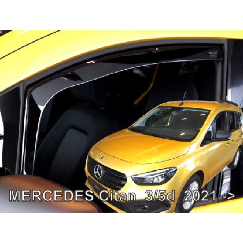 Ανεμοθραύστες Mercedes Citan (2021+) 3 / 5 πορτο - 2τμχ. εμπρός, Heko