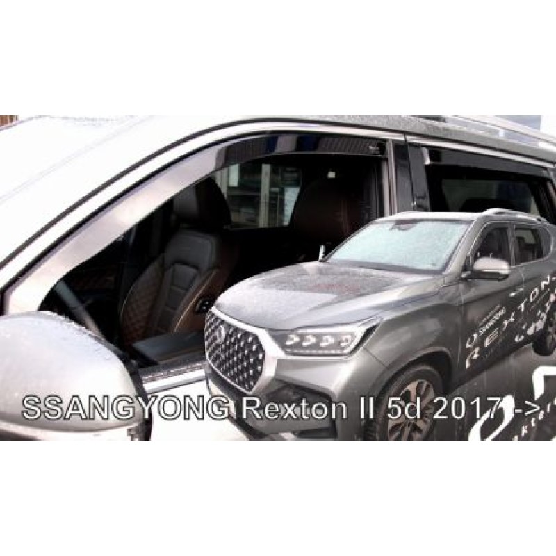 Ανεμοθραύστες για Ssangyong Rexton (2017+) 5πορτο - 4τμχ. Εμπρός και πίσω Ανεμοθραύστες για Ssangyong Rexton (2017+) 5πορτο - 4τμχ. Εμπρός και πίσω