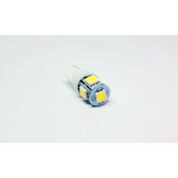 Led λάμπα T10 με 5 SMD - 5050 chip - 1 τμχ. Led λάμπα T10 με 5 SMD - 5050 chip - 1 τμχ.