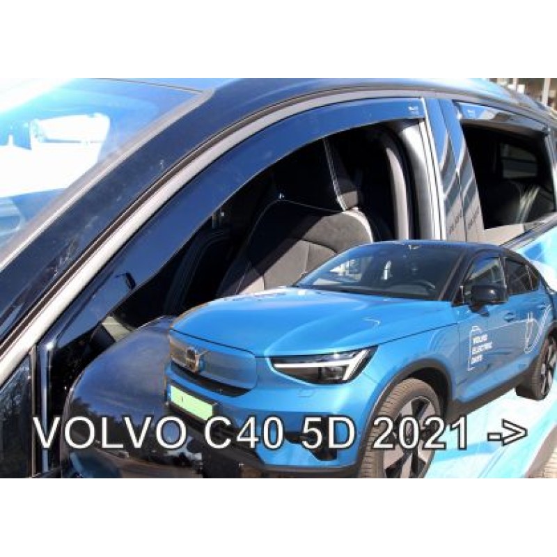 Ανεμοθραύστες Volvo C40 (2021+) 5 πορτο - 4τμχ. εμπρός και πίσω, Heko