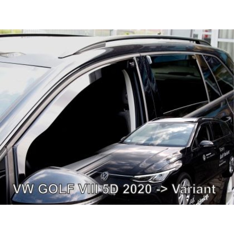 Ανεμοθραύστες Vw Golf VIII Variant (2020+) combi - 4τμχ. εμπρός και πίσω, Heko