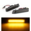 Led φλας φτερού BMW E36 / E53 (1999-2006) - φιμέ με τρεχούμενο φλας - σετ 2τμχ.