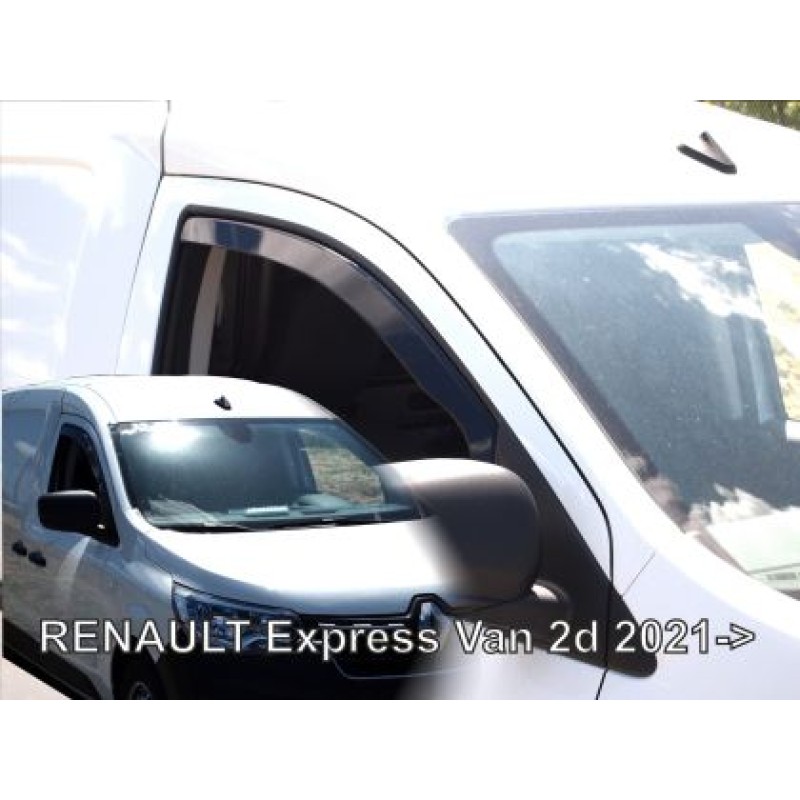 Ανεμοθραύστες Renault Express (2021+) Van - 2τμχ. εμπρός, Heko