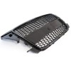 Μάσκα Audi A3 (2008-2013) με βάση για σήμα - RS-Look μαύρη γυαλιστερή
